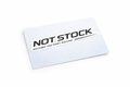 NOT STOCK™ Car Sticker | ESTUBO FACTORY RACING Vinyl Decal 10x3cm