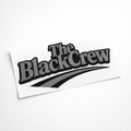 Pegatina theblackcrew negra