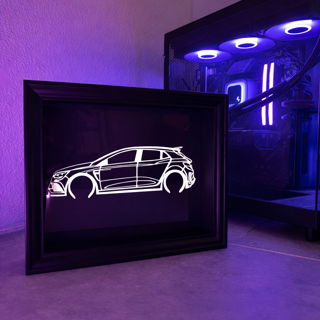 Cuadro Decorativo Silueta (Personalizable)