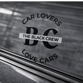 Pegatina Negra TheBlackCrew