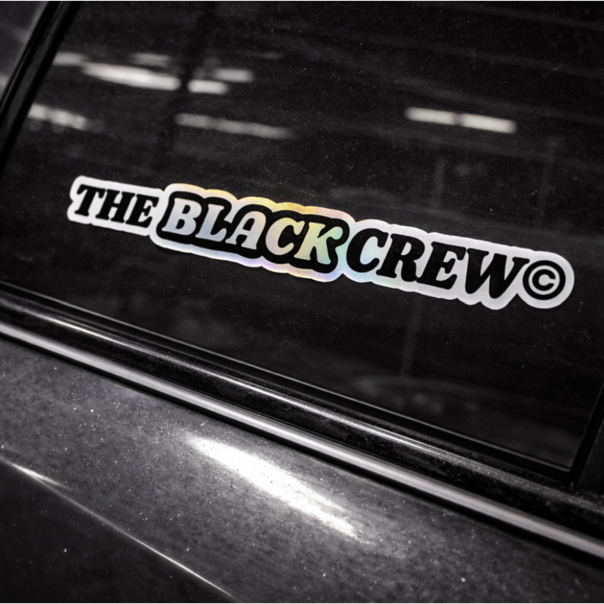 Pegatina Holográfica (TheBlackCrew)