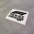 Sticker “The Black Crew GP” – Diseño Racing Premium