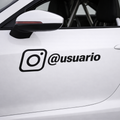 Pegatina Cuenta Instagram