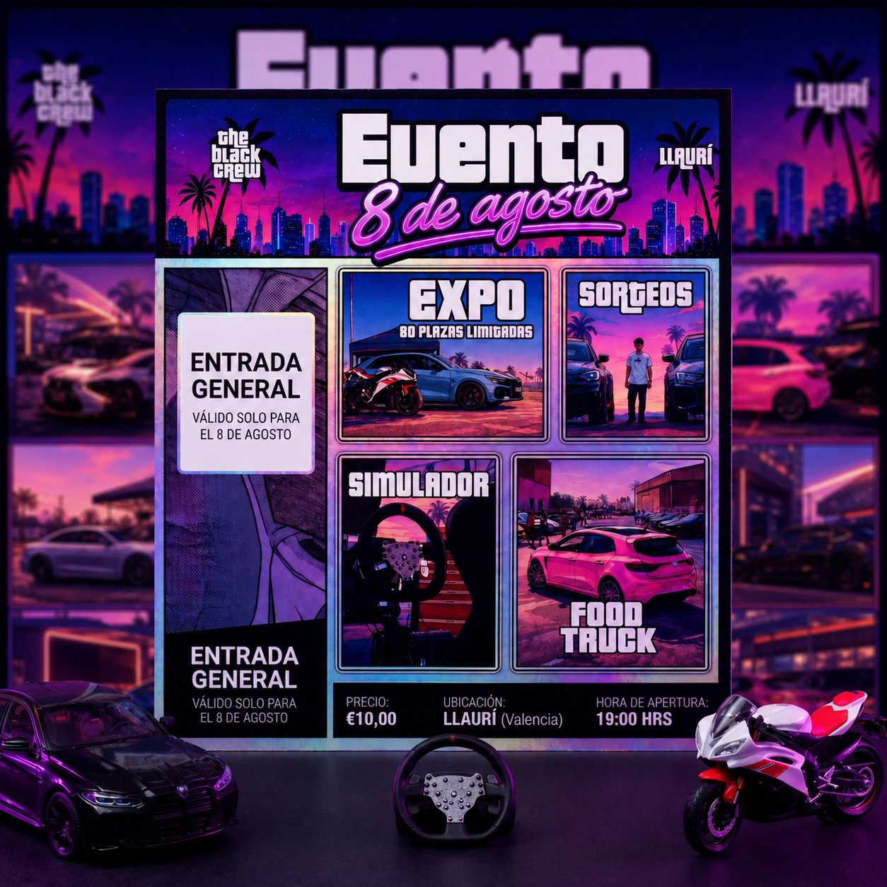 🎟️ Inscripción Oficial – Evento II | 8 de agosto