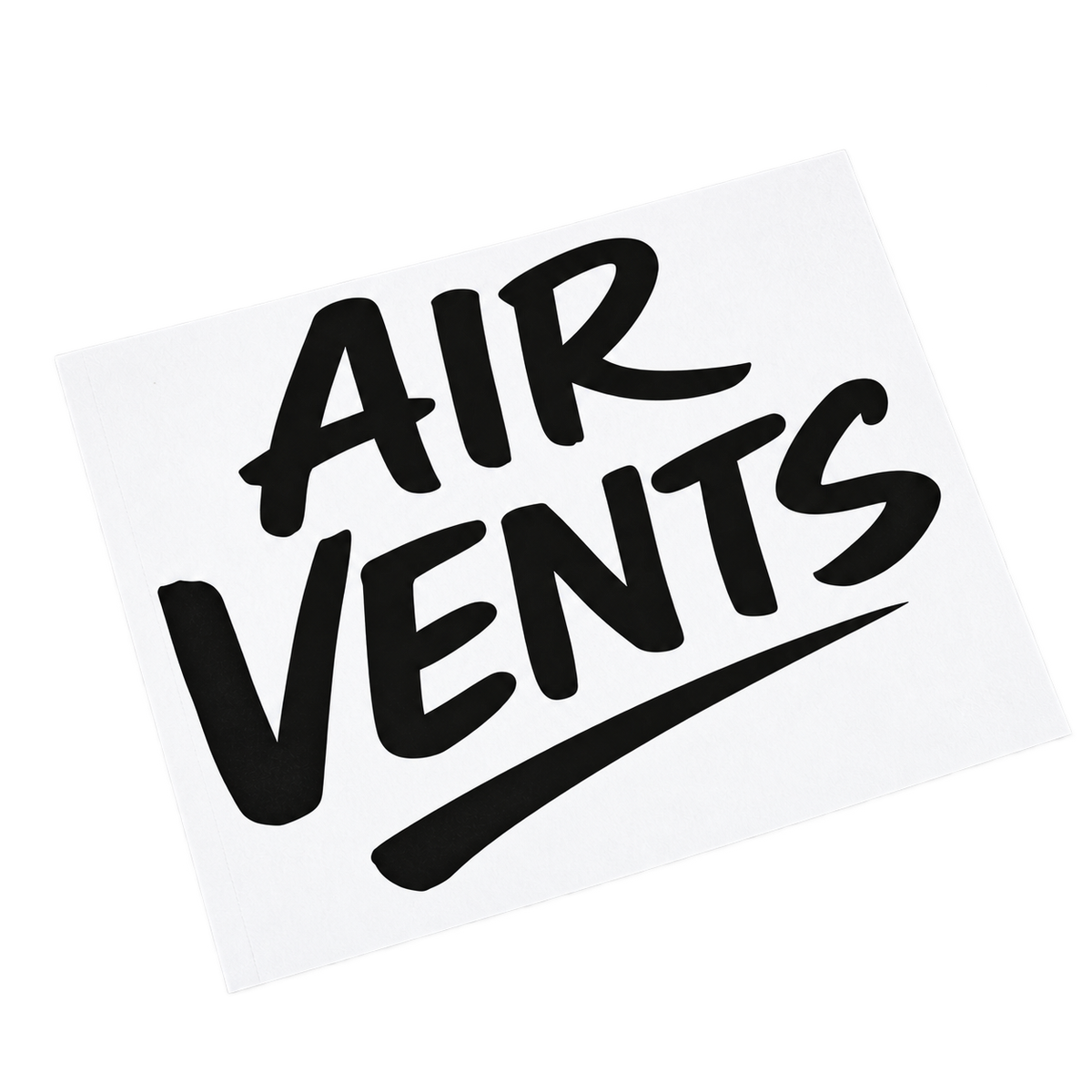 Pegatina Air Vents para Coche 14x12 cm – Vinilo Adhesivo Racing Blanco para Paragolpes y Carrocería