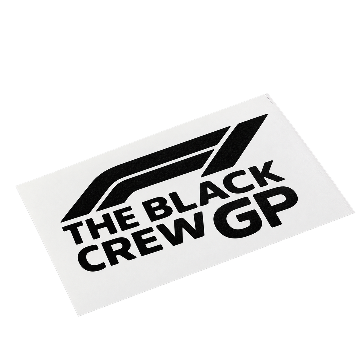 Sticker “The Black Crew GP” – Diseño Racing Premium