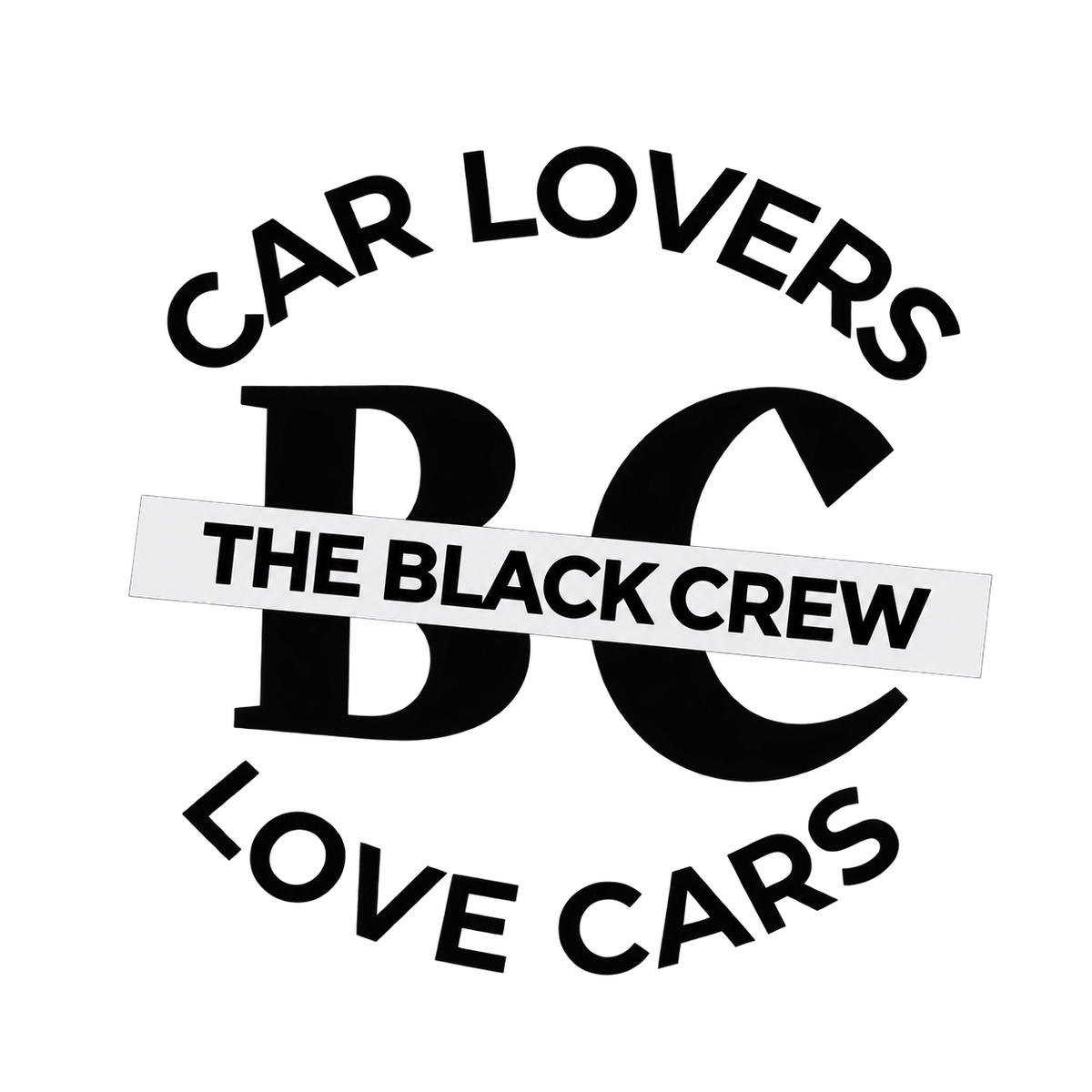 Pegatina Negra TheBlackCrew