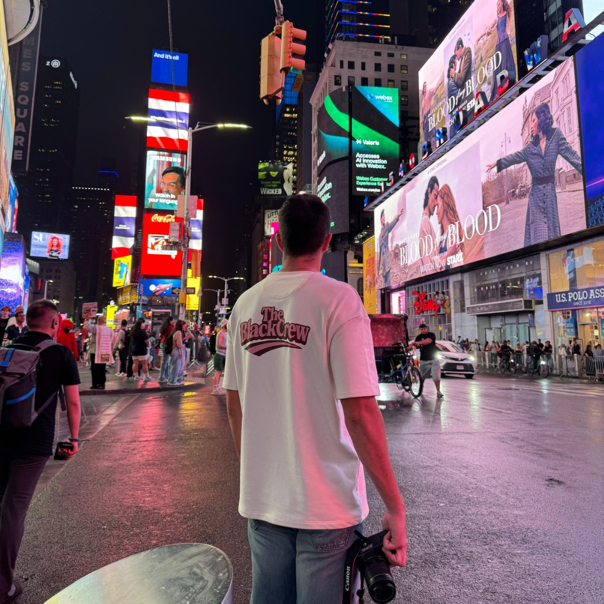 Camiseta Blanca TheBlackCrew – Essential Edition