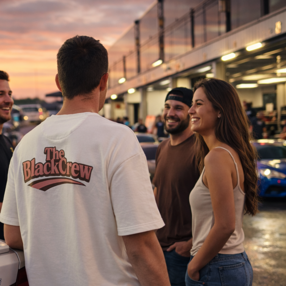 Camiseta Blanca TheBlackCrew – Essential Edition