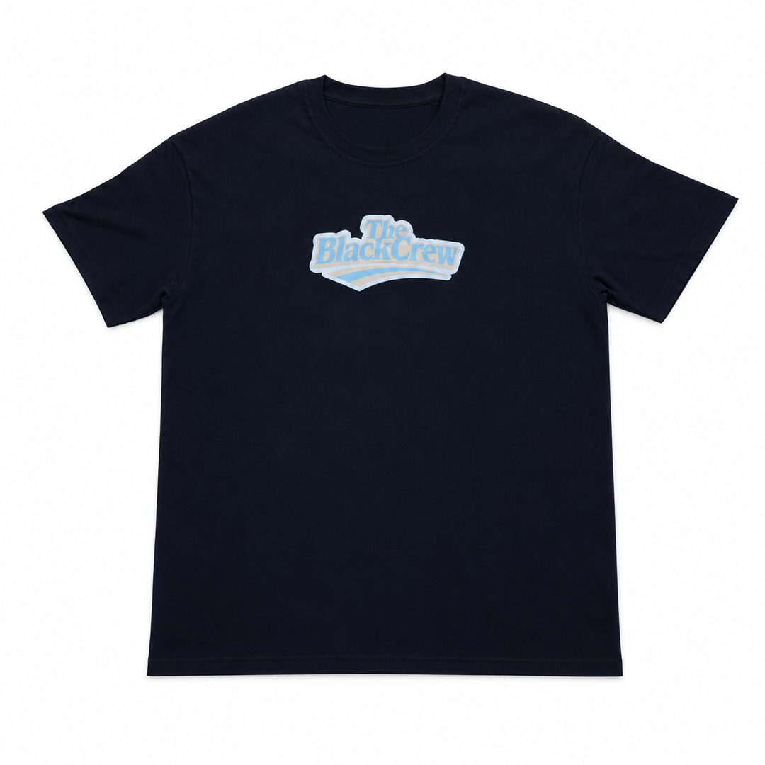 Camiseta azul TheBlackCrew – Essential Edition